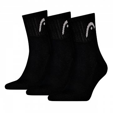 Head Tennis Club Short Crew Socks 3P Black